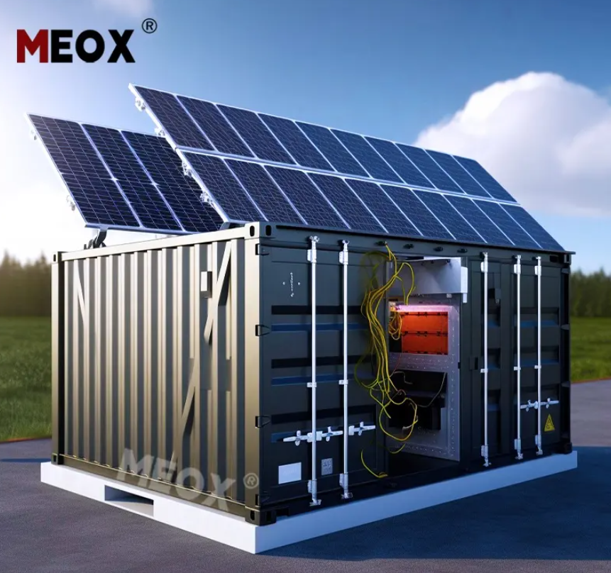 MEOX Containerized 20 40 ft Container off Grid Container Mobile Solar Power System - Image 6