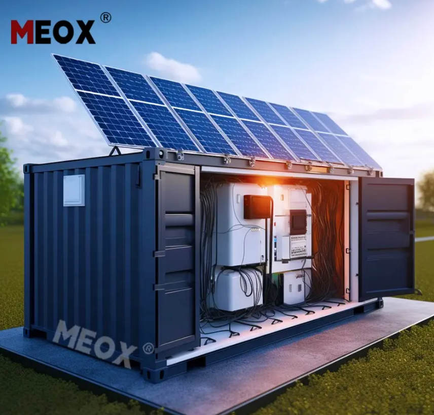 MEOX Containerized 20 40 ft Container off Grid Container Mobile Solar Power System - Image 3
