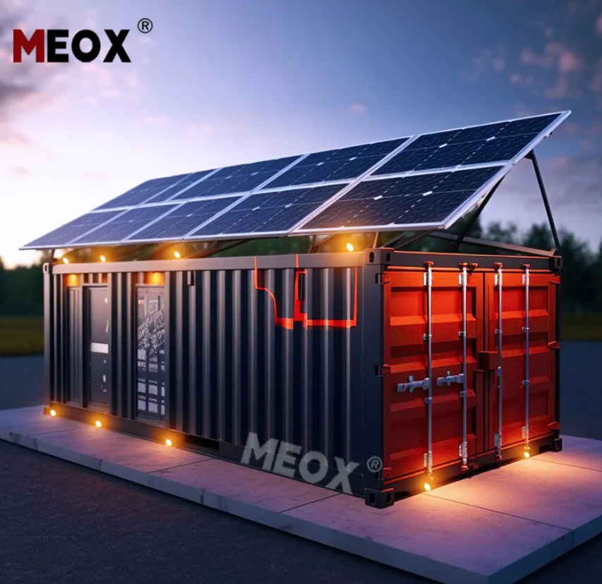 MEOX Containerized 20 40 ft Container off Grid Container Mobile Solar Power System - Image 5