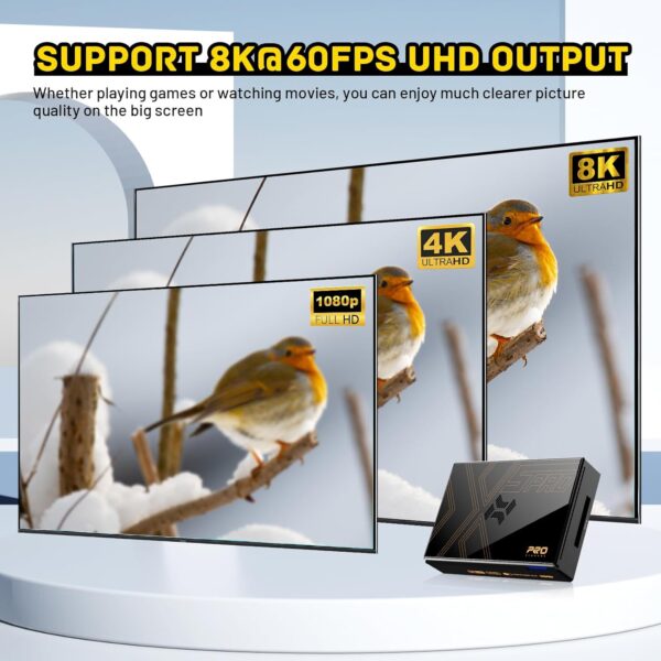 X5 PRO Retro Gaming Console with 16000+Games,Android 12.0 - Image 6
