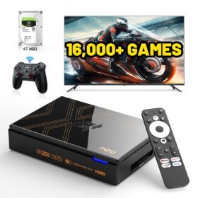 X5 PRO Retro Gaming Console with 16000+Games,Android 12.0