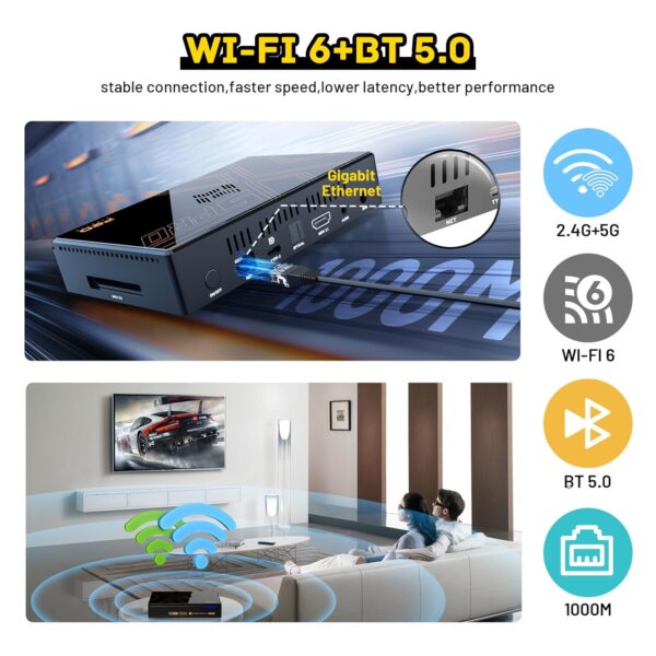 X5 PRO Retro Gaming Console with 16000+Games,Android 12.0 - Image 8