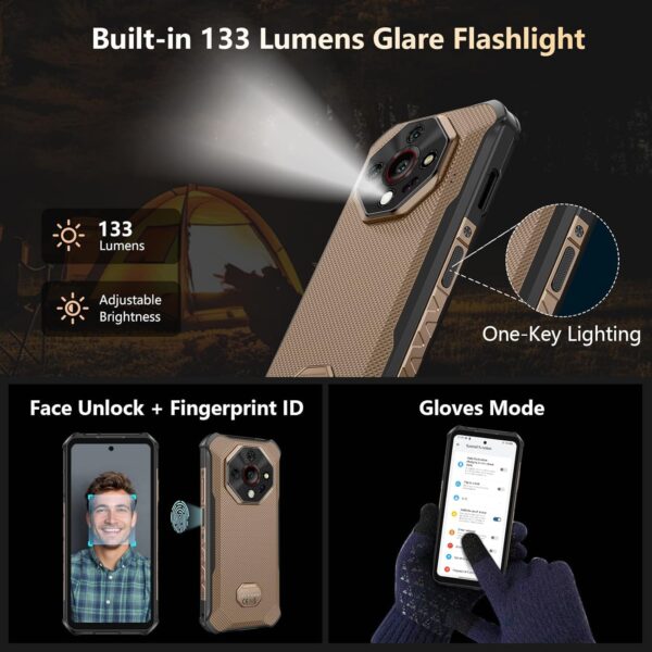 Ulefone Armor X16 Rugged Smartphone, 10360mAh(33W) 12+128GB/2TB - Image 8
